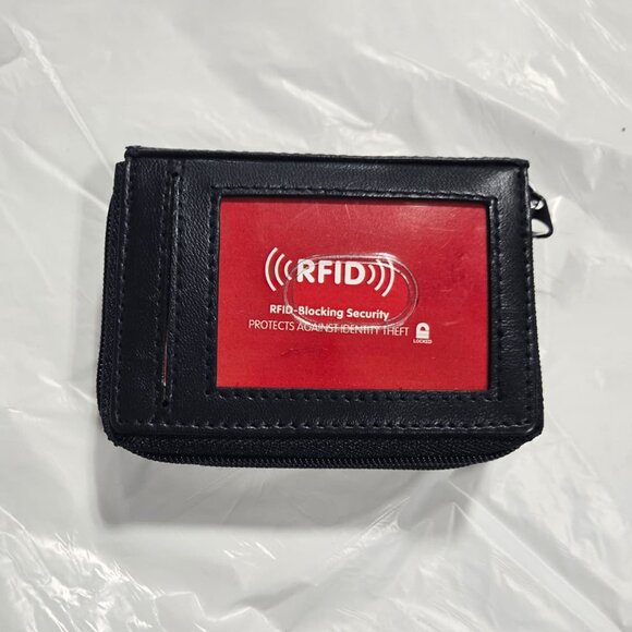 Palm Style Leather Wallet for Women with RFID Blocking - Picture 1 of 4